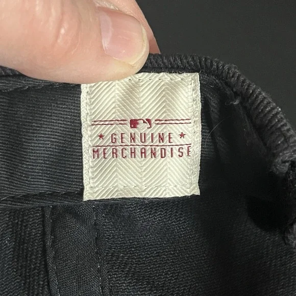 Cincinnati Reds '47 Brand Adult Adjustable MLB Black Red Cap Hat - Picture 8 of 10